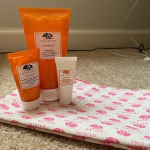 Origins Ginzing skincare products
